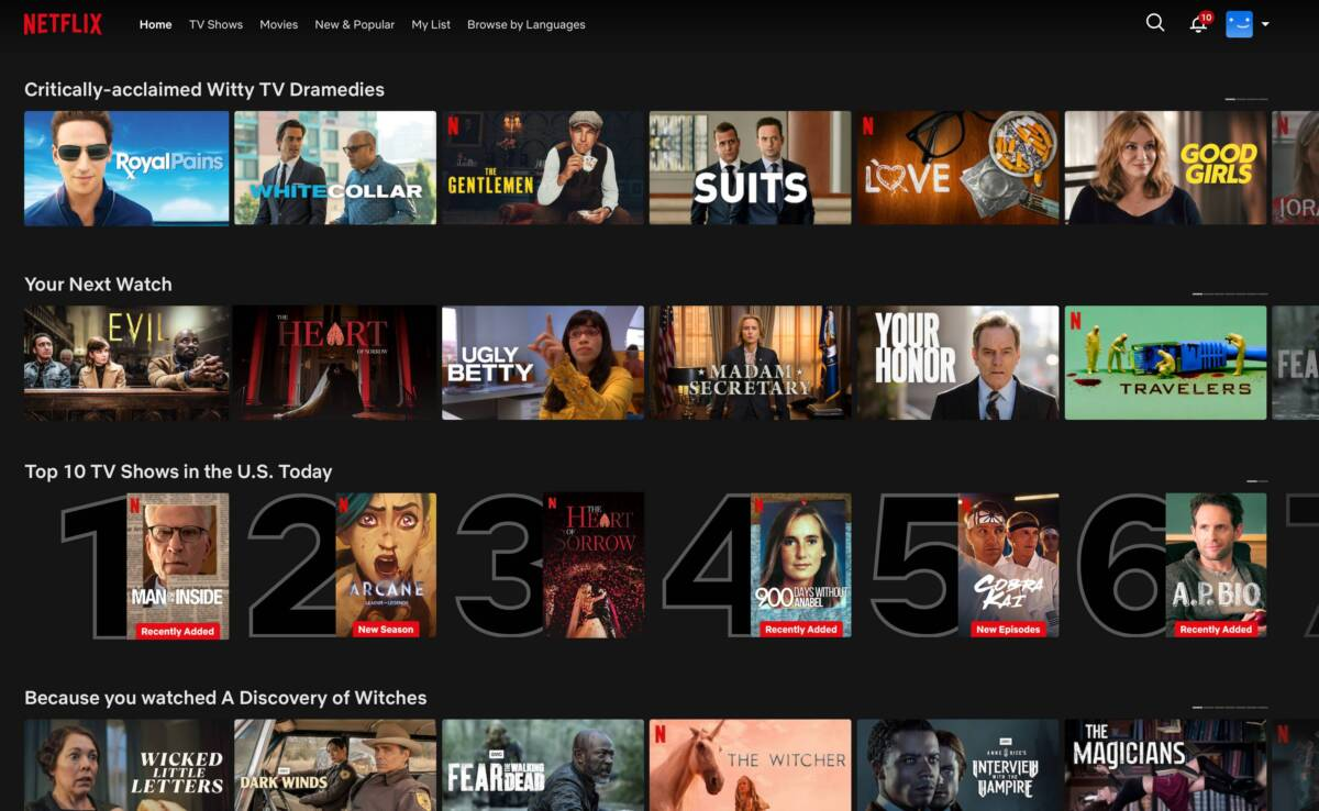 Netflix Home Screen Final Netflix Home Screen Final